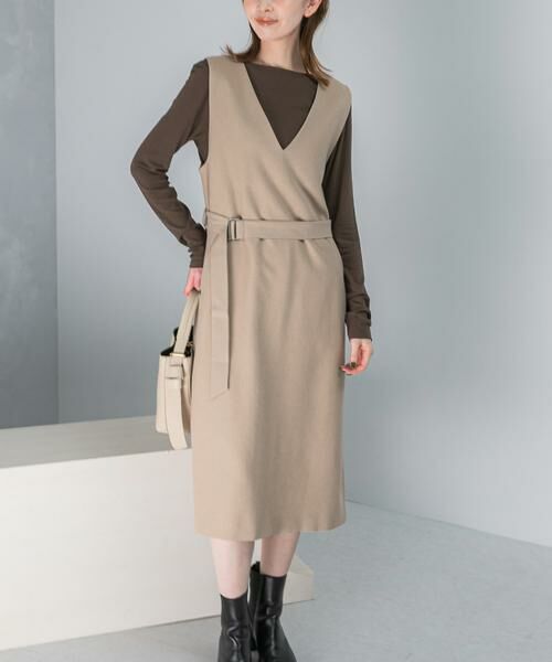 URBAN RESEARCH ROSSO / アーバンリサーチ ロッソ ワンピース | 『UR TECH』　 ジャンパーワンピース | 詳細22