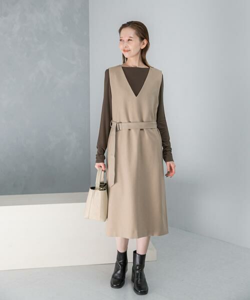 URBAN RESEARCH ROSSO / アーバンリサーチ ロッソ ワンピース | 『UR TECH』　 ジャンパーワンピース | 詳細23