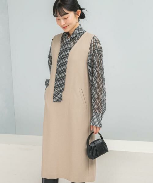 URBAN RESEARCH ROSSO / アーバンリサーチ ロッソ ワンピース | 『UR TECH』　 ジャンパーワンピース | 詳細26