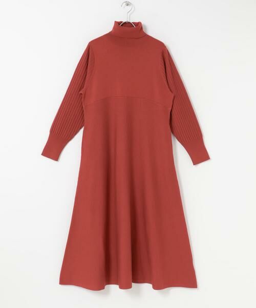 URBAN RESEARCH ROSSO / アーバンリサーチ ロッソ ワンピース | 『WEB限定』『再入荷予定』タートルネックデザインスリーブワンピース | 詳細3
