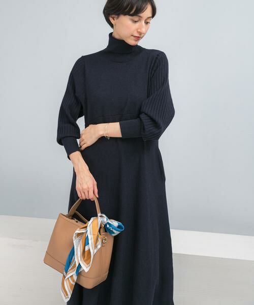 URBAN RESEARCH ROSSO / アーバンリサーチ ロッソ ワンピース | 『WEB限定』『再入荷予定』タートルネックデザインスリーブワンピース | 詳細11