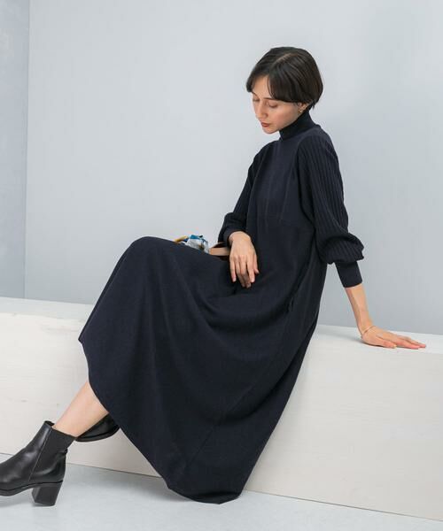 URBAN RESEARCH ROSSO / アーバンリサーチ ロッソ ワンピース | 『WEB限定』『再入荷予定』タートルネックデザインスリーブワンピース | 詳細14