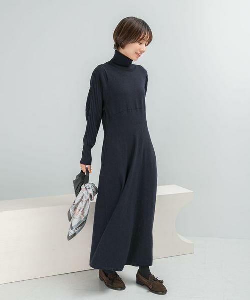 URBAN RESEARCH ROSSO / アーバンリサーチ ロッソ ワンピース | 『WEB限定』『再入荷予定』タートルネックデザインスリーブワンピース | 詳細15