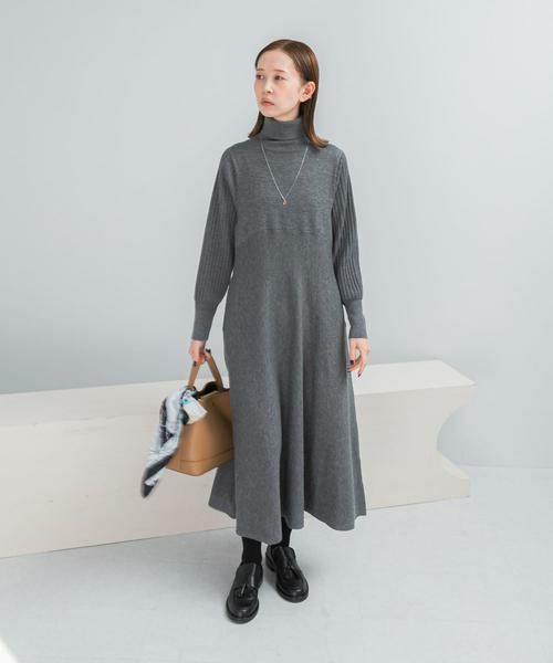 URBAN RESEARCH ROSSO / アーバンリサーチ ロッソ ワンピース | 『WEB限定』『再入荷予定』タートルネックデザインスリーブワンピース | 詳細24