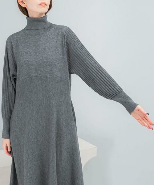 URBAN RESEARCH ROSSO / アーバンリサーチ ロッソ ワンピース | 『WEB限定』『再入荷予定』タートルネックデザインスリーブワンピース | 詳細29