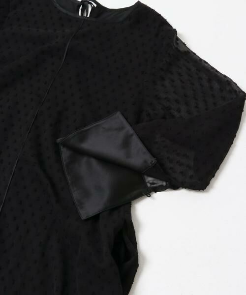 URBAN RESEARCH ROSSO / アーバンリサーチ ロッソ ワンピース | ドットジャガードストレートワンピース | 詳細5