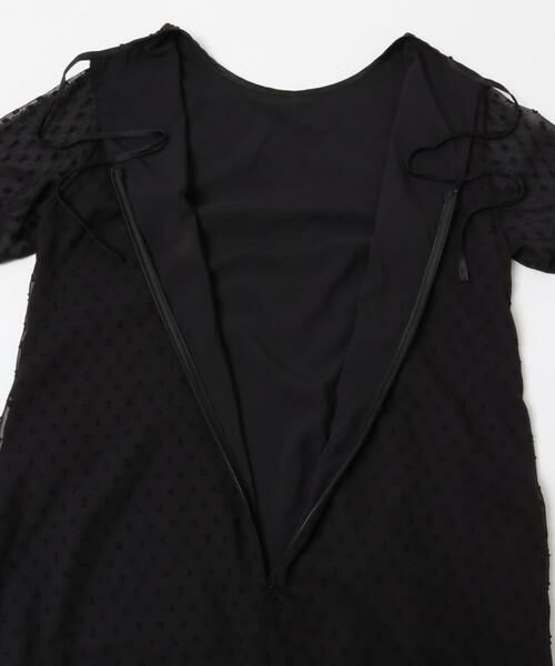 URBAN RESEARCH ROSSO / アーバンリサーチ ロッソ ワンピース | ドットジャガードストレートワンピース | 詳細8