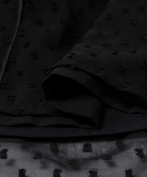 URBAN RESEARCH ROSSO / アーバンリサーチ ロッソ ワンピース | ドットジャガードストレートワンピース | 詳細9
