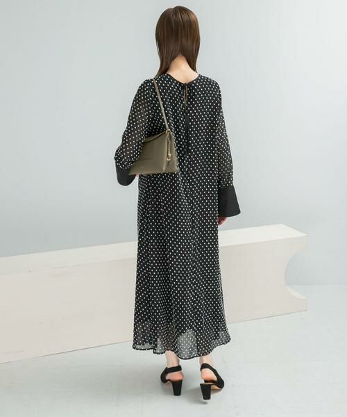 URBAN RESEARCH ROSSO / アーバンリサーチ ロッソ ワンピース | ドットジャガードストレートワンピース | 詳細13