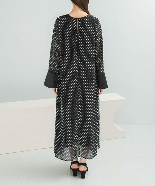 URBAN RESEARCH ROSSO / アーバンリサーチ ロッソ ワンピース | ドットジャガードストレートワンピース | 詳細16