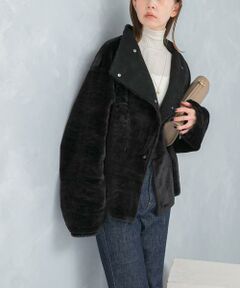 URBAN RESEARCH ROSSO / アーバンリサーチ ロッソ ブルゾン | 『WEB/一部店舗限定』リバーシブルファーブルゾン