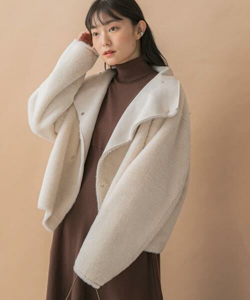 URBAN RESEARCH ROSSO / アーバンリサーチ ロッソ ブルゾン | 『WEB/一部店舗限定』リバーシブルファーブルゾン | 詳細2