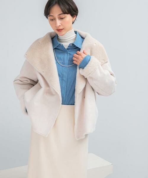 URBAN RESEARCH ROSSO / アーバンリサーチ ロッソ ブルゾン | 『WEB/一部店舗限定』リバーシブルファーブルゾン | 詳細5