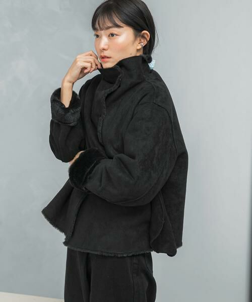 URBAN RESEARCH ROSSO / アーバンリサーチ ロッソ ブルゾン | 『WEB/一部店舗限定』リバーシブルファーブルゾン | 詳細21