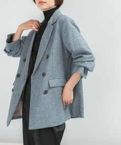 URBAN RESEARCH ROSSO / アーバンリサーチ ロッソ その他アウター | ウールツィードオーバージャケット