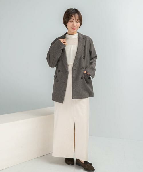 URBAN RESEARCH ROSSO / アーバンリサーチ ロッソ その他アウター | ウールツィードオーバージャケット | 詳細2