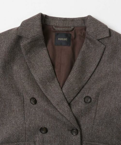 URBAN RESEARCH ROSSO / アーバンリサーチ ロッソ その他アウター | ウールツィードオーバージャケット | 詳細4