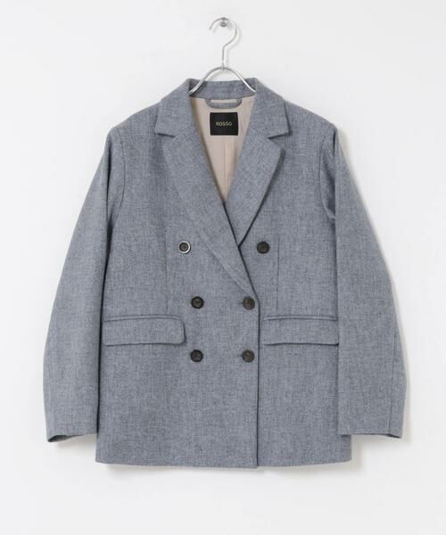 URBAN RESEARCH ROSSO / アーバンリサーチ ロッソ その他アウター | ウールツィードオーバージャケット | 詳細16