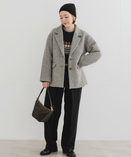 URBAN RESEARCH ROSSO / アーバンリサーチ ロッソ その他アウター | F by ROSSO　『UR TECH』ミックスツイードジャコット | 詳細18