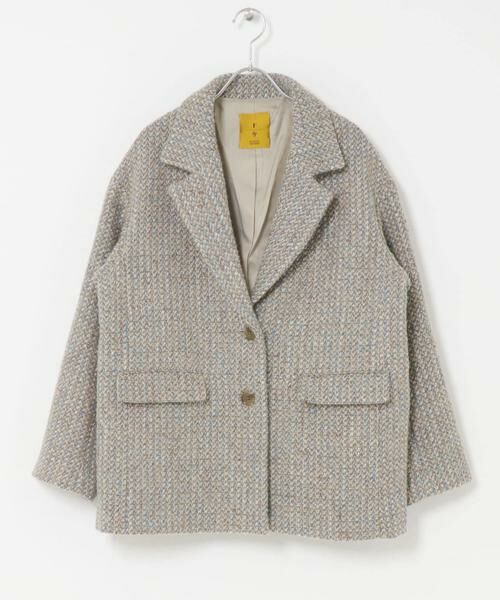 URBAN RESEARCH ROSSO / アーバンリサーチ ロッソ その他アウター | F by ROSSO　『UR TECH』ミックスツイードジャコット | 詳細20