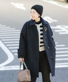 URBAN RESEARCH ROSSO / アーバンリサーチ ロッソ ステンカラーコート | F by ROSSO　『UR TECH』ブークレステンカラーコート