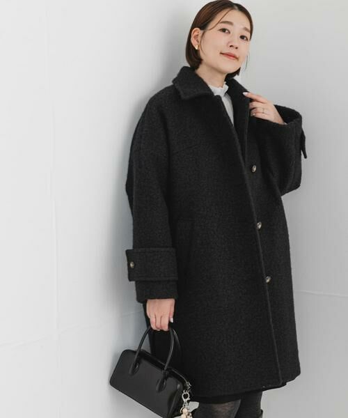 URBAN RESEARCH ROSSO / アーバンリサーチ ロッソ ステンカラーコート | F by ROSSO　『UR TECH』ブークレステンカラーコート | 詳細4