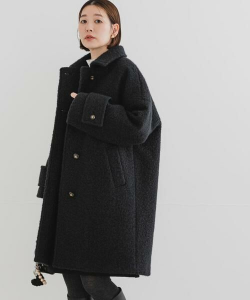 URBAN RESEARCH ROSSO / アーバンリサーチ ロッソ ステンカラーコート | F by ROSSO　『UR TECH』ブークレステンカラーコート | 詳細5