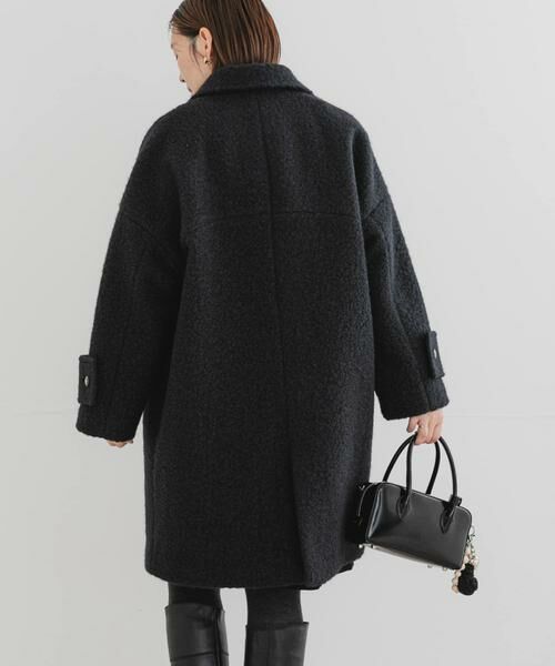 URBAN RESEARCH ROSSO / アーバンリサーチ ロッソ ステンカラーコート | F by ROSSO　『UR TECH』ブークレステンカラーコート | 詳細6