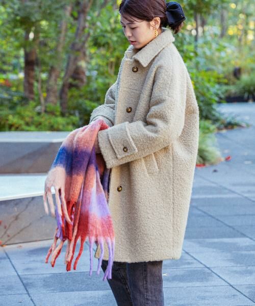 URBAN RESEARCH ROSSO / アーバンリサーチ ロッソ ステンカラーコート | F by ROSSO　『UR TECH』ブークレステンカラーコート | 詳細15