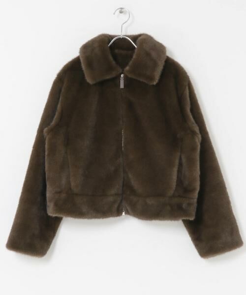 URBAN RESEARCH ROSSO / アーバンリサーチ ロッソ その他アウター | F by ROSSO　ファーZIPショートコート | 詳細7