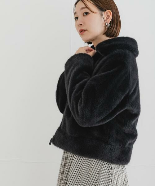 URBAN RESEARCH ROSSO / アーバンリサーチ ロッソ その他アウター | F by ROSSO　ファーZIPショートコート | 詳細14