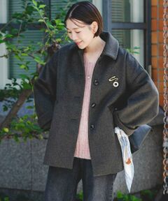 URBAN RESEARCH ROSSO / アーバンリサーチ ロッソ ステンカラーコート | F by ROSSO　『UR TECH』ビーバーテントラインコート