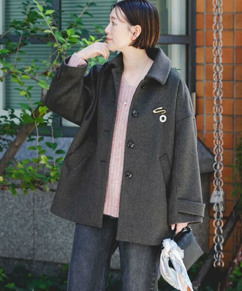 URBAN RESEARCH ROSSO / アーバンリサーチ ロッソ ステンカラーコート | F by ROSSO　『UR TECH』ビーバーテントラインコート | 詳細4