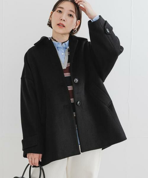 URBAN RESEARCH ROSSO / アーバンリサーチ ロッソ ステンカラーコート | F by ROSSO　『UR TECH』ビーバーテントラインコート | 詳細15