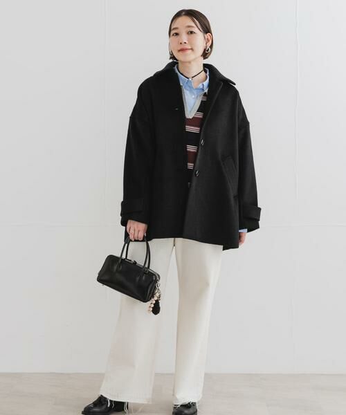 URBAN RESEARCH ROSSO / アーバンリサーチ ロッソ ステンカラーコート | F by ROSSO　『UR TECH』ビーバーテントラインコート | 詳細20