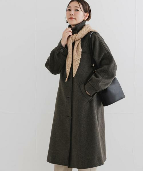 URBAN RESEARCH ROSSO / アーバンリサーチ ロッソ ステンカラーコート | F by ROSSO　『UR TECH』ビーバーステンカラーロングコート | 詳細5