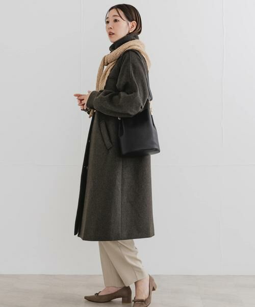 URBAN RESEARCH ROSSO / アーバンリサーチ ロッソ ステンカラーコート | F by ROSSO　『UR TECH』ビーバーステンカラーロングコート | 詳細7