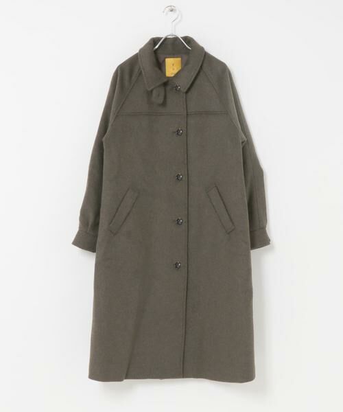 URBAN RESEARCH ROSSO / アーバンリサーチ ロッソ ステンカラーコート | F by ROSSO　『UR TECH』ビーバーステンカラーロングコート | 詳細8