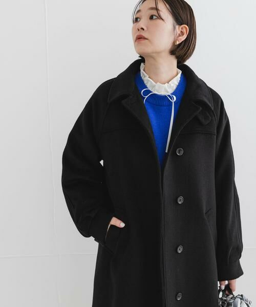 URBAN RESEARCH ROSSO / アーバンリサーチ ロッソ ステンカラーコート | F by ROSSO　『UR TECH』ビーバーステンカラーロングコート | 詳細16