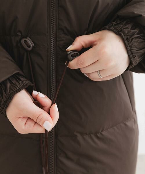 URBAN RESEARCH ROSSO / アーバンリサーチ ロッソ ダウンジャケット・ベスト | F by ROSSO　撥水リバーシブルロングダウン | 詳細10