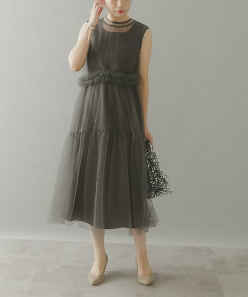 URBAN RESEARCH ROSSO / アーバンリサーチ ロッソ ドレス | マルチWAYチュールSETドレス | 詳細17