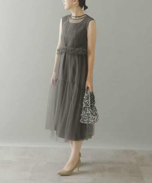 URBAN RESEARCH ROSSO / アーバンリサーチ ロッソ ドレス | マルチWAYチュールSETドレス | 詳細18