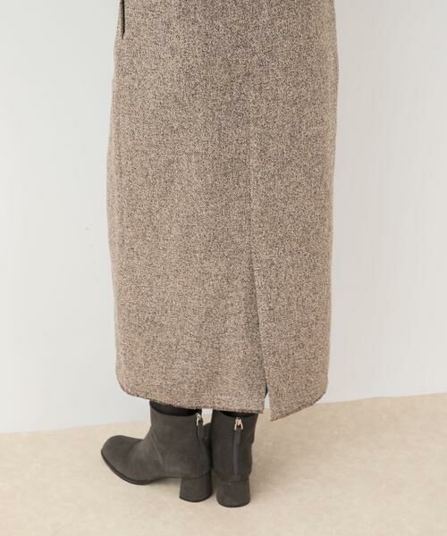 URBAN RESEARCH ROSSO / アーバンリサーチ ロッソ セットアップ | F by ROSSO ツイードハーフZIPプルオーバー+スカート | 詳細23