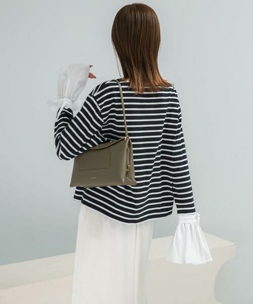 URBAN RESEARCH ROSSO / アーバンリサーチ ロッソ Tシャツ | Mewl　シャツスリーブボーダーTOPS | 詳細3