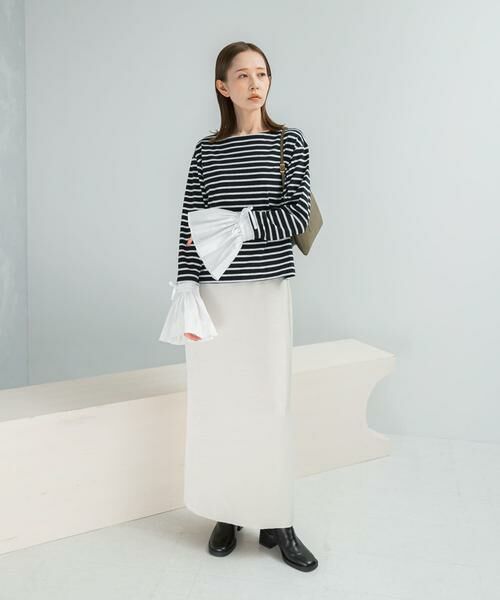 URBAN RESEARCH ROSSO / アーバンリサーチ ロッソ Tシャツ | Mewl　シャツスリーブボーダーTOPS | 詳細4