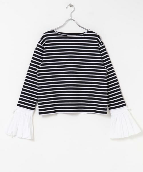 URBAN RESEARCH ROSSO / アーバンリサーチ ロッソ Tシャツ | Mewl　シャツスリーブボーダーTOPS | 詳細8