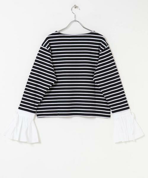 URBAN RESEARCH ROSSO / アーバンリサーチ ロッソ Tシャツ | Mewl　シャツスリーブボーダーTOPS | 詳細9