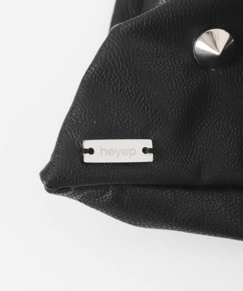 URBAN RESEARCH ROSSO / アーバンリサーチ ロッソ ヘアゴム・シュシュ | heyep　Faux Leather Studded Scrunchie | 詳細3