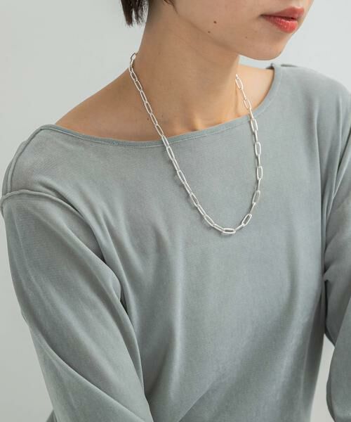 URBAN RESEARCH ROSSO / アーバンリサーチ ロッソ ネックレス・ペンダント・チョーカー | CHIGNON　オーバル&ボールTOPネックレス | 詳細1