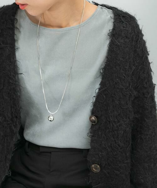 URBAN RESEARCH ROSSO / アーバンリサーチ ロッソ ネックレス・ペンダント・チョーカー | CHIGNON　オーバル&ボールTOPネックレス | 詳細2